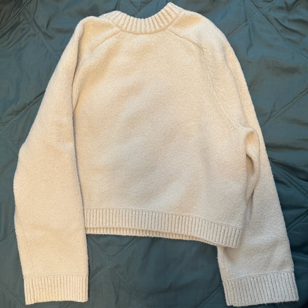 Lululemon Merino Wool and Organic Cotton Blend Crewneck Sweater